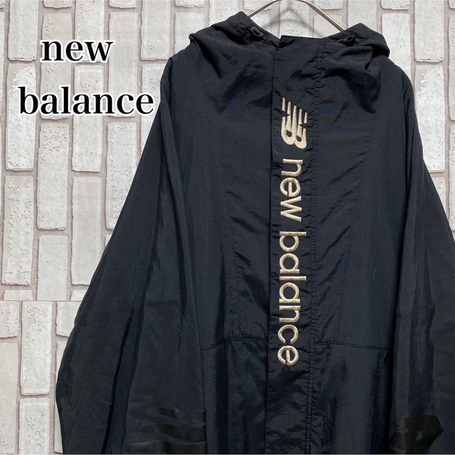 New Balance(ニューバランス)のニューバランス センター刺繍ロゴ  ナイロンジャケット アウター ジャケット メンズのジャケット/アウター(ナイロンジャケット)の商品写真