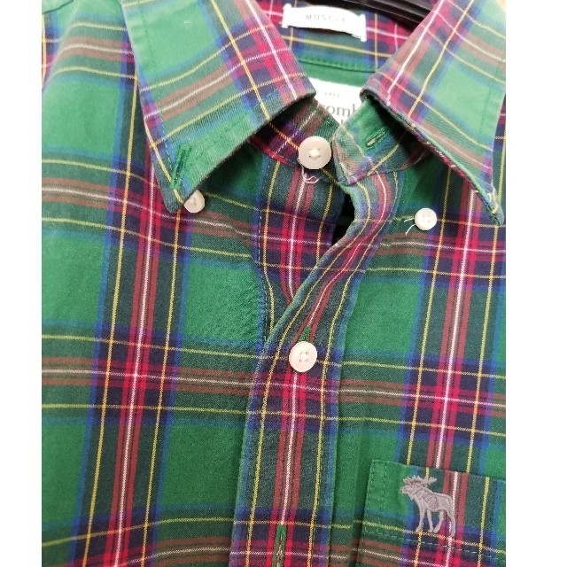 Abercrombie&Fitch(アバクロンビーアンドフィッチ)のAbercrombie&Fitch 襟付きシャツ シャツ チェック柄 S メンズのトップス(シャツ)の商品写真