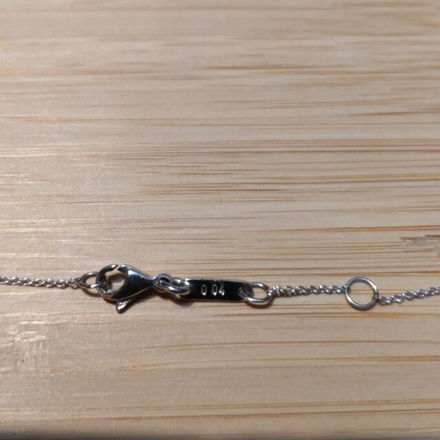 4個まで郵便OK ポンテヴェキオ K18WG イニシャルS ネックレス K18