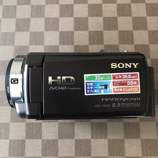 SONY - ソニー ビデオカメラ HDR-CX430V 付属品全てありの通販 by