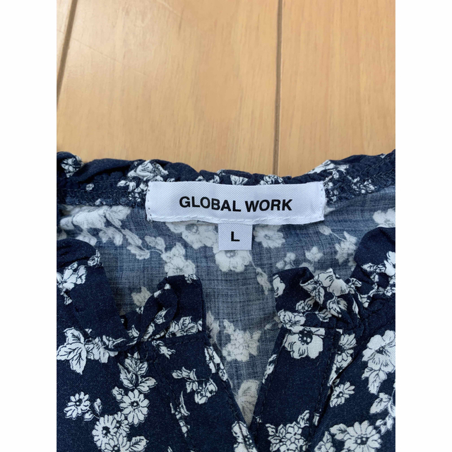 GLOBAL WORK(グローバルワーク)のGLOBAL WORK グローバルワーク キッズ ワンピース L 110-120 キッズ/ベビー/マタニティのキッズ服女の子用(90cm~)(ワンピース)の商品写真