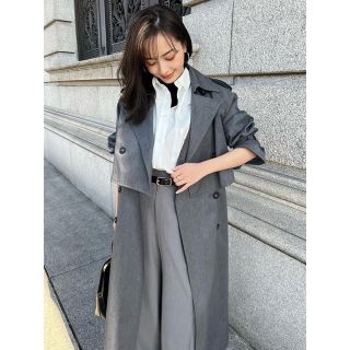 新品未使用　L'Or  3way Trench Coat グレー