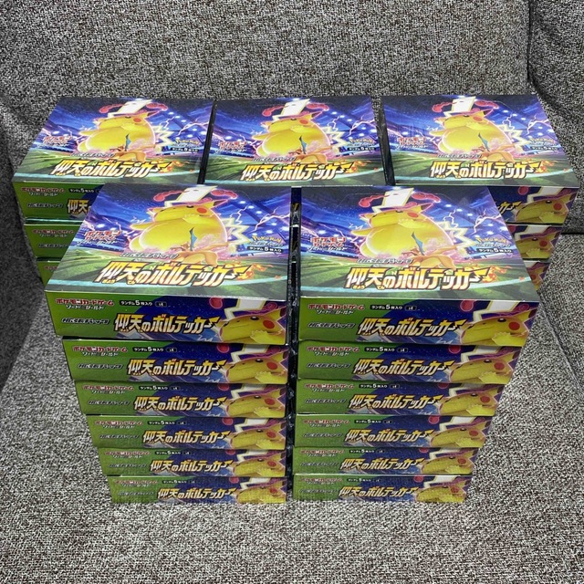 ポケモン(ポケモン)の仰天のボルテッカー 30ボックス シュリンク付き エンタメ/ホビーのトレーディングカード(Box/デッキ/パック)の商品写真