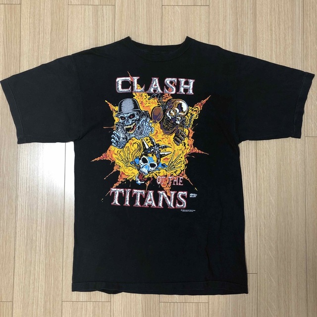 バンドTシャツ　90S クラッシュオブザタイタンズ