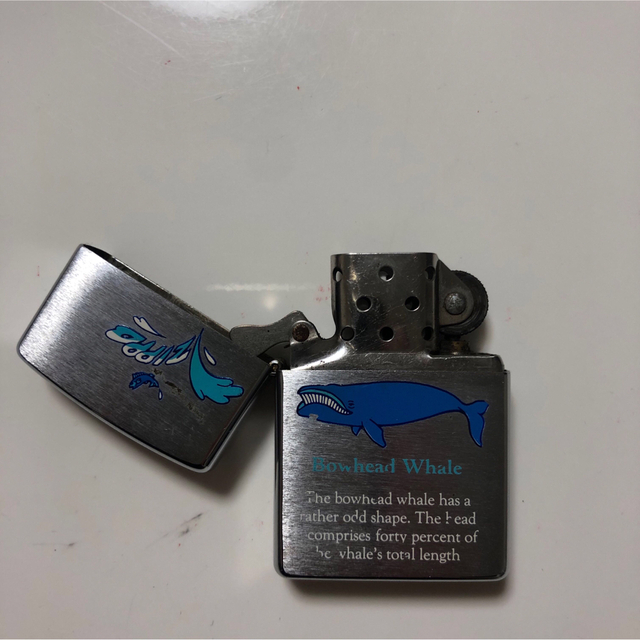 ZIPPO Bowhead Whaleクジラ  1997年式　ヴィンテージジッポ