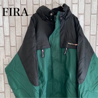 FIRA tech フィラ　マウンテンパーカー　ジャケット　裏地総柄　アウター