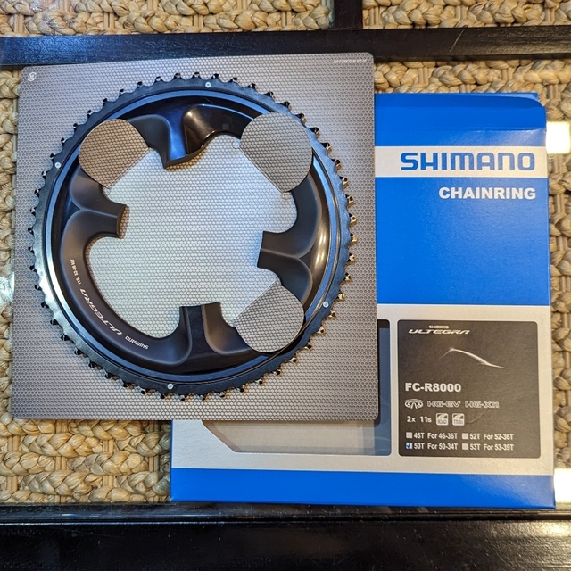 Shimano chainring FC-R8000 52-36T