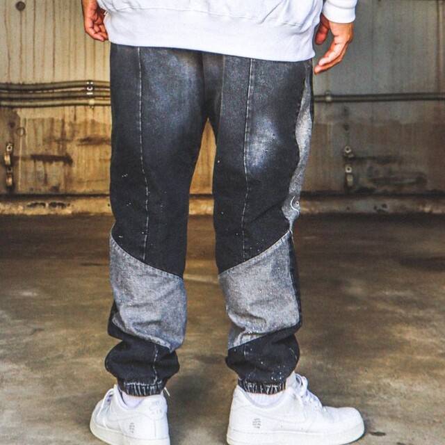 SAPEur DENIM TRACK PANTS XLサイズ | gulatilaw.com