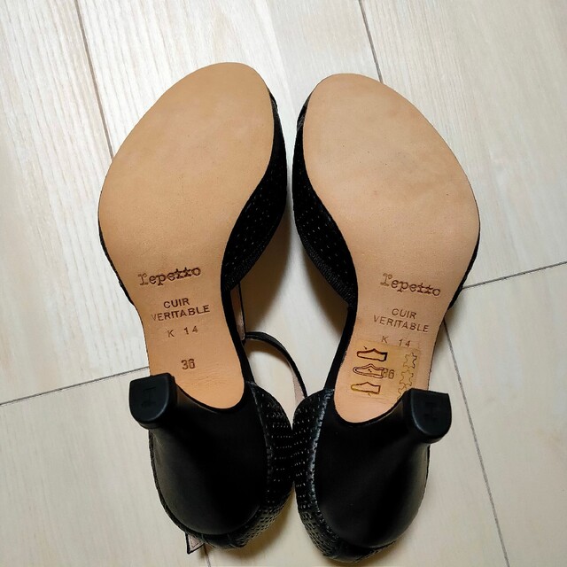 ✨美品✨ Repetto レペット　ヒール サンダル  JP 22.5cm