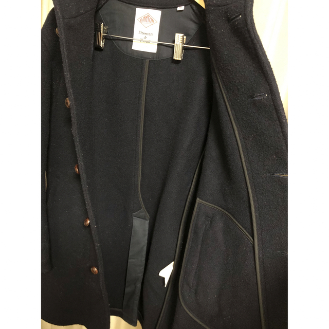 DANTON ウールモッサシングルフードコート / JD WOML 誠実