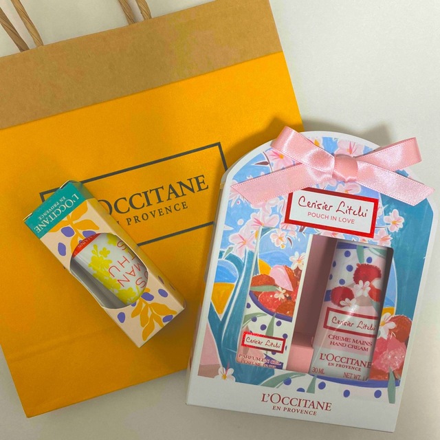 L'OCCITANE - ロクシタン チェリーライチ ポーチインラブの通販