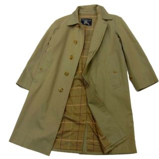 バーバリー(BURBERRY)の定価10万円　バーバリー ステンカラーコート 裏地チェック柄Burberrys(ステンカラーコート)