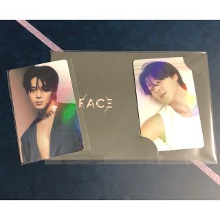 ボウダンショウネンダン(防弾少年団(BTS))のBTS JIMIN アルバム　FACE JPFC特典　トレカ　ジミン　公式(アイドルグッズ)