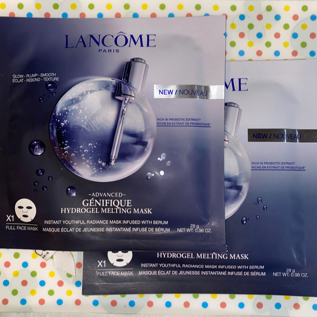 LANCOME(ランコム)の★LANCOME★ジェニフィックアドバンストバイオセルロースマスク16mL×2枚 コスメ/美容のスキンケア/基礎化粧品(パック/フェイスマスク)の商品写真