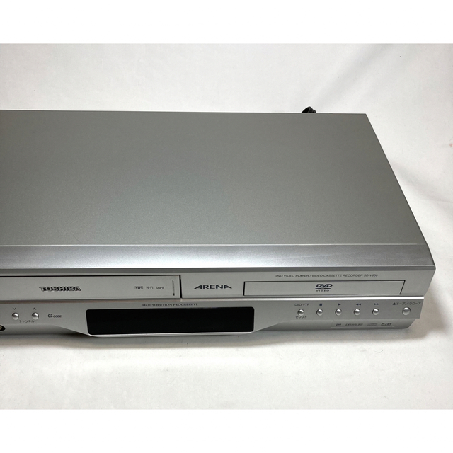美品&整備済】東芝 Toshiba SD-V600 ビデオデッキ DVD 【オープニング