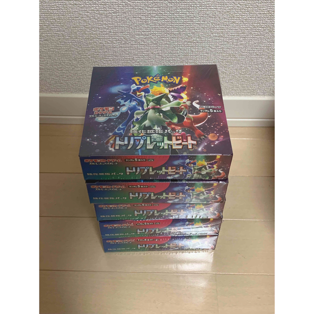 ポケモンカード トリプレットビート シュリンク付き 5BOX