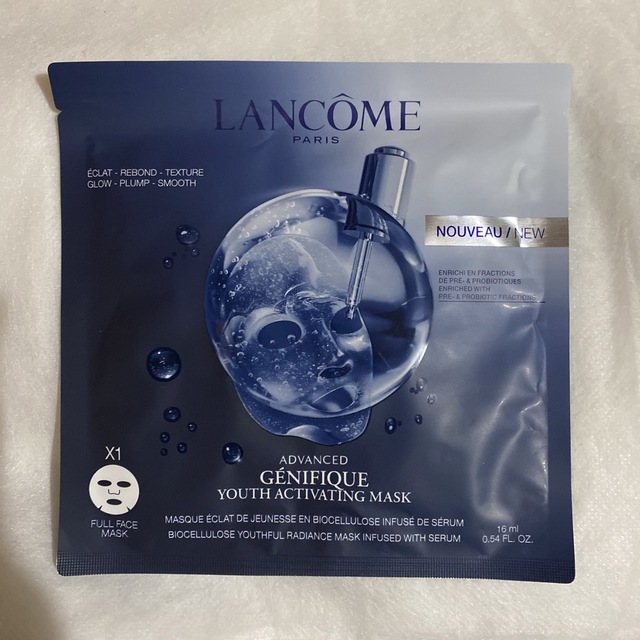 LANCOME(ランコム)の★LANCOME★ジェニフィックアドバンストバイオセルロースマスク16mL×1枚 コスメ/美容のスキンケア/基礎化粧品(パック/フェイスマスク)の商品写真