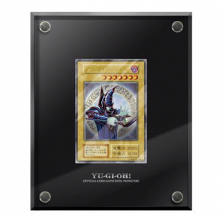 コナミ(KONAMI)のブラック・マジシャン スペシャルカード　ステンレス製(シングルカード)