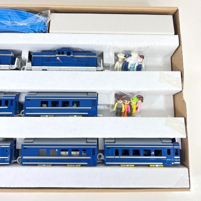 希少 廃盤 未使用 完品☆プラレール いっぱいつなごうブルートレイン
