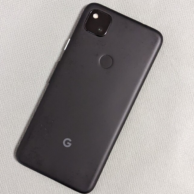 Google Pixel 4a  JustBlack 128 GB スマホ/家電/カメラのスマートフォン/携帯電話(スマートフォン本体)の商品写真