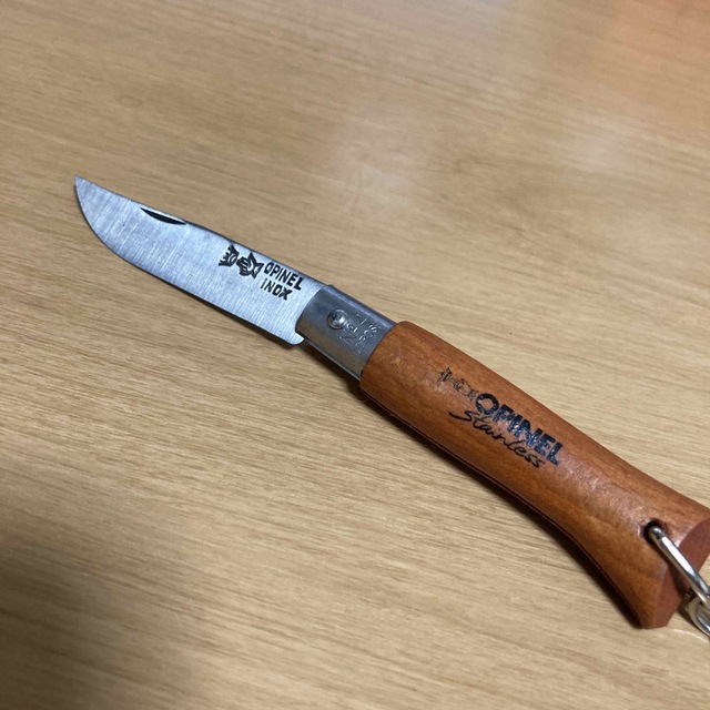 OPINEL(オピネル)のオピネル　OPINEL アウトドアナイフ　NO.4 ストラップ スポーツ/アウトドアのアウトドア(調理器具)の商品写真