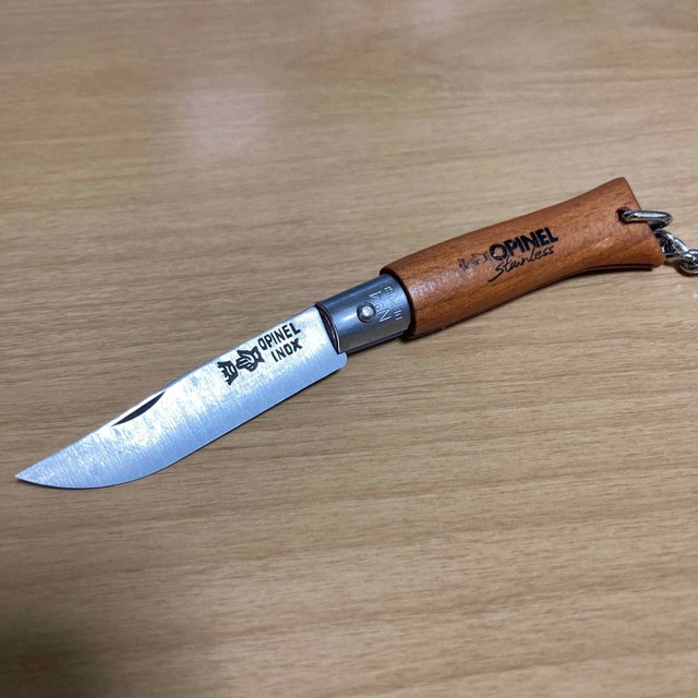 OPINEL(オピネル)のオピネル　OPINEL アウトドアナイフ　NO.4 ストラップ スポーツ/アウトドアのアウトドア(調理器具)の商品写真