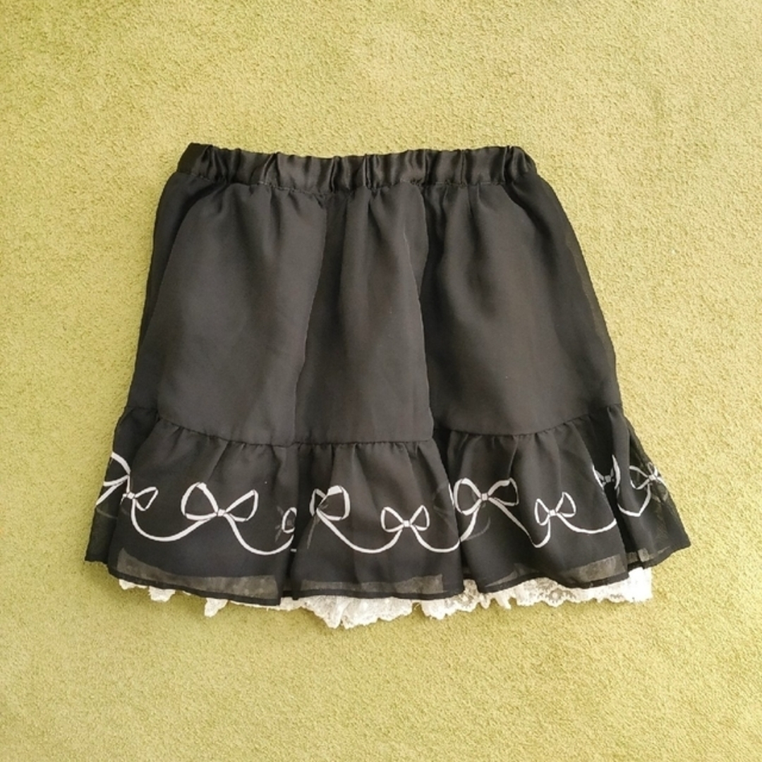 anyFAM(エニィファム)のスカート　130 キッズ/ベビー/マタニティのキッズ服女の子用(90cm~)(ドレス/フォーマル)の商品写真