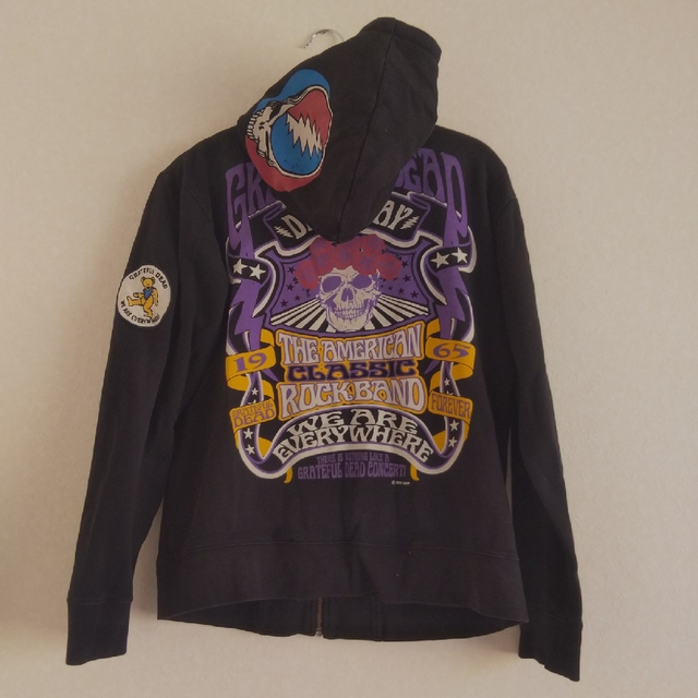 ◆30 入手困難 レア 正規品 限定品 GRATEFUL DEAD パーカー 黒