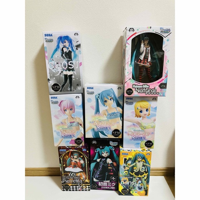 フィギュア初音ミク　Project DIVA スーパープレミアム　フィギュア　まとめ売り