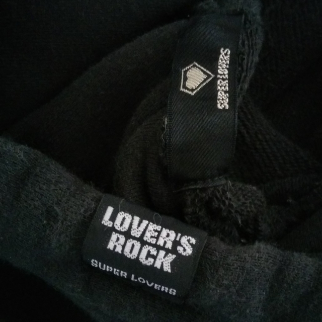 ◆34 入手困難 レア 当時物 LOVE'S ROCK ボーン パーカー 黒 3