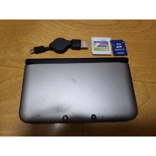 ニンテンドー3DS(ニンテンドー3DS)のNintendo　3DSLL　USB 充電ケーブル　ソフト　2GB　セット(携帯用ゲーム機本体)