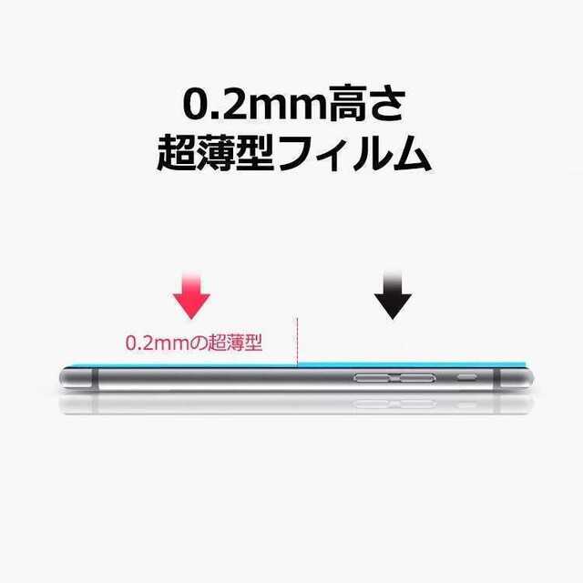 iPhone 13mini用 ブルーライト フィルム ガラス スマホ/家電/カメラのスマホアクセサリー(保護フィルム)の商品写真