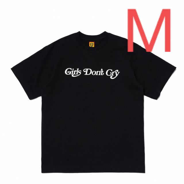 黒M Girls Don’t Cry GDC GRAPHIC T-SHIRT