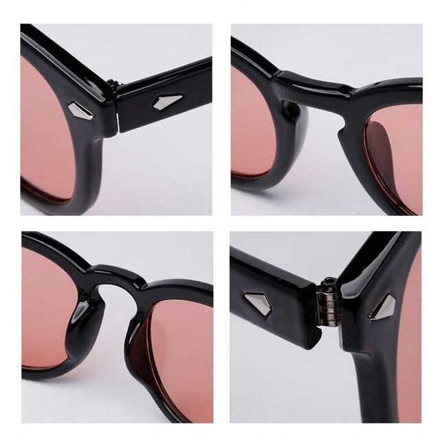 【ブラック】サングラス メガネ ユニセックス ウエリントン メンズのファッション小物(サングラス/メガネ)の商品写真
