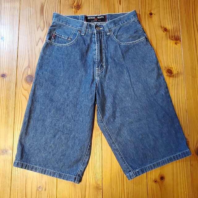 GUESS(ゲス)の90s GUESS denimshortpants USA製 メンズのパンツ(ショートパンツ)の商品写真