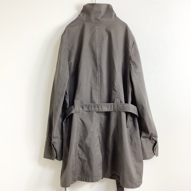 大きいサイズ　スプリングコート　モッズコート　トレンチコート　薄手 レディースのジャケット/アウター(スプリングコート)の商品写真