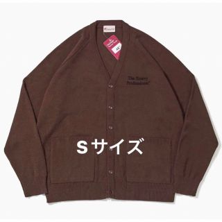 ワンエルディーケーセレクト(1LDK SELECT)のennoy BUTTON CARDIGAN (BROWN) Sサイズ(カーディガン)