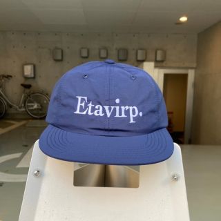 ワンエルディーケーセレクト(1LDK SELECT)のetavirp Nylon Logo Cap Navy × White 帽子(キャップ)