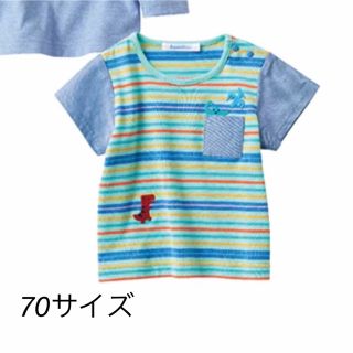 ファミリア(familiar)のファミリア　Tシャツ　70(Ｔシャツ)