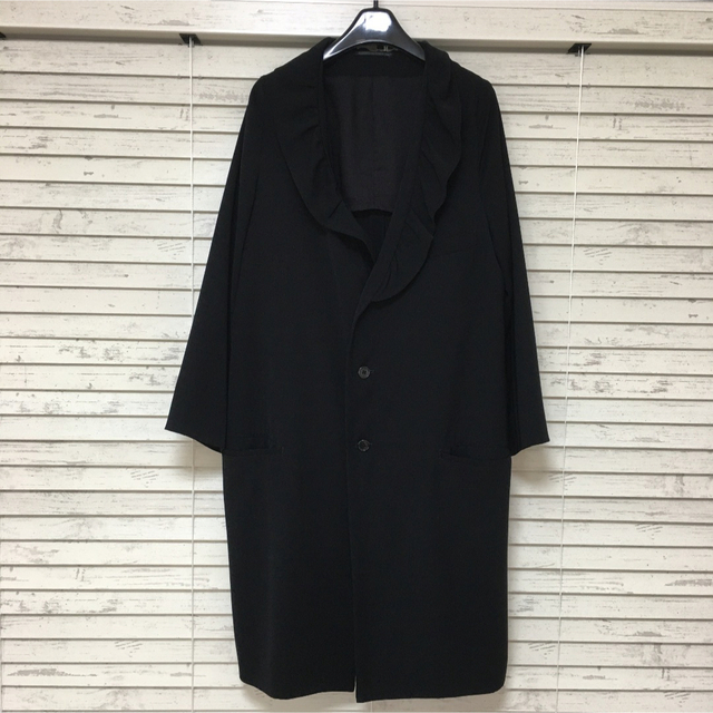 Yohji Yamamoto POUR HOMME(ヨウジヤマモトプールオム)のオールドヨウジ Yohjiyamamoto POUR HOMME  ロングコート メンズのジャケット/アウター(その他)の商品写真