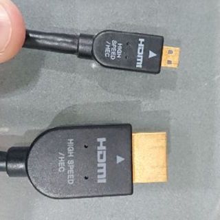 ソニー(SONY)のsony HDMI⇔HDMIマイクロケーブル　1m(映像用ケーブル)