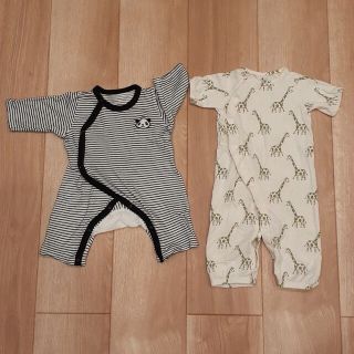 ベビーギャップ(babyGAP)のベビー　キッズ　ロンパース　60 ~ 70　おまとめセット　ベビーギャップ(ロンパース)