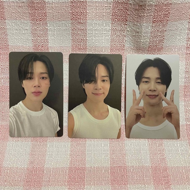 JIMIN Solo Album ‘FACE’ ラッキードロー　トレカ2枚セット