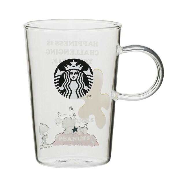 Starbucks Coffee(スターバックスコーヒー)のSTARBUCKS　SNOOPY　グラスマグ PEANUTS インテリア/住まい/日用品のキッチン/食器(グラス/カップ)の商品写真