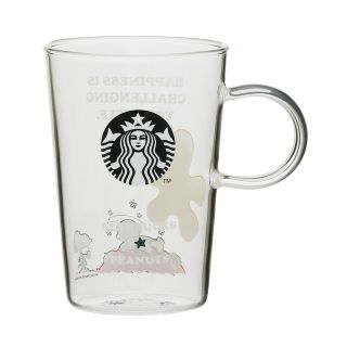 スターバックスコーヒー(Starbucks Coffee)のSTARBUCKS　SNOOPY　グラスマグ PEANUTS(グラス/カップ)