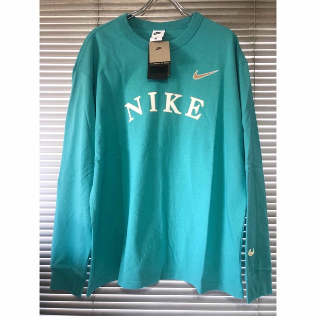 新品★ティファニーブルー★ナイキ★NIKE★ロングTシャツ★ロンT★エメラルド