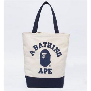 アベイシングエイプ(A BATHING APE)のBAPE◆A BATHING APE/ロゴトートバッグ◆ア ベイシング エイプ(トートバッグ)