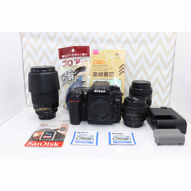 ⭐️レンズ3本⭐️Wi-Fi転送◎⭐️ニコン Nikon D7500⭐️ | www.tspea.org