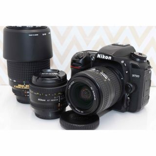 Nikon - ⭐️レンズ3本⭐️Wi-Fi転送◎⭐️ニコン Nikon D7500⭐️の