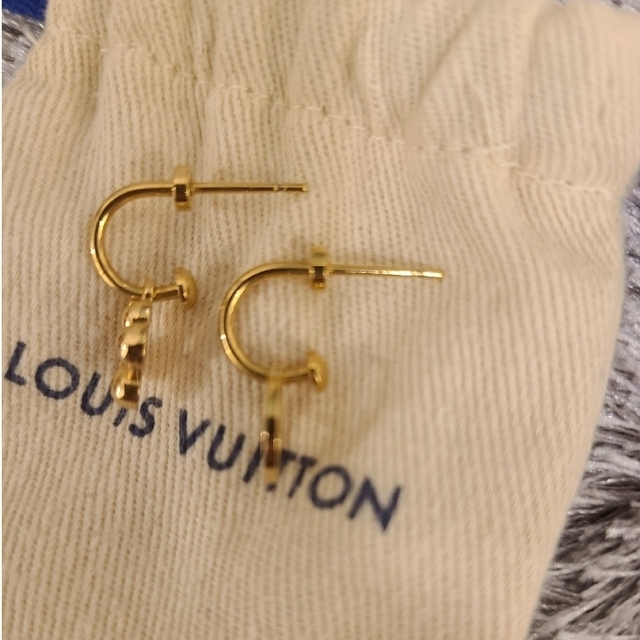 LOUIS VUITTON(ルイヴィトン)の【美品】LOUIS VUITTON ルイヴィトン ブックルドレイユ ブルーミング レディースのアクセサリー(ピアス)の商品写真